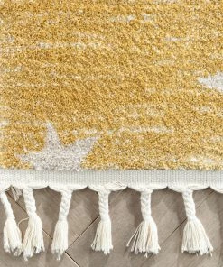 Well Woven Vintage Stars Modern Geometric Yellow Kids Rug 23 Well Woven Vintage Stars Modern Geometric Yellow Kids Rug