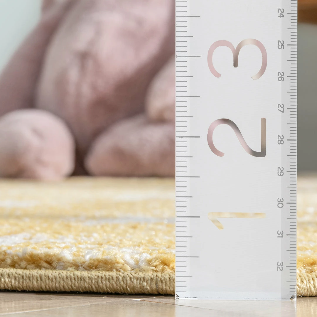 Well Woven Vintage Stars Modern Geometric Yellow Kids Rug 18 Well Woven Vintage Stars Modern Geometric Yellow Kids Rug