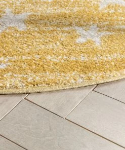 Well Woven Vintage Stars Modern Geometric Yellow Kids Rug 29 Well Woven Vintage Stars Modern Geometric Yellow Kids Rug