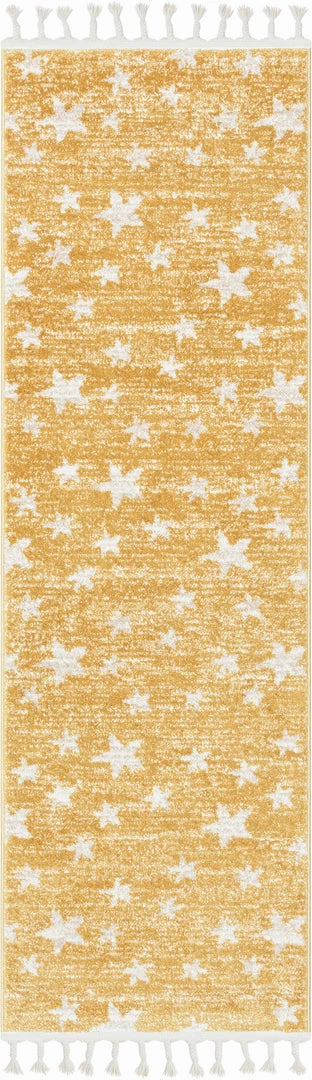 Well Woven Vintage Stars Modern Geometric Yellow Kids Rug 11 Well Woven Vintage Stars Modern Geometric Yellow Kids Rug