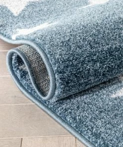 Well Woven Vintage Stars Modern Geometric Blue Kids Rug 27 Well Woven Vintage Stars Modern Geometric Blue Kids Rug