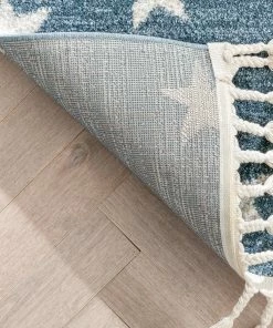 Well Woven Vintage Stars Modern Geometric Blue Kids Rug 26 Well Woven Vintage Stars Modern Geometric Blue Kids Rug