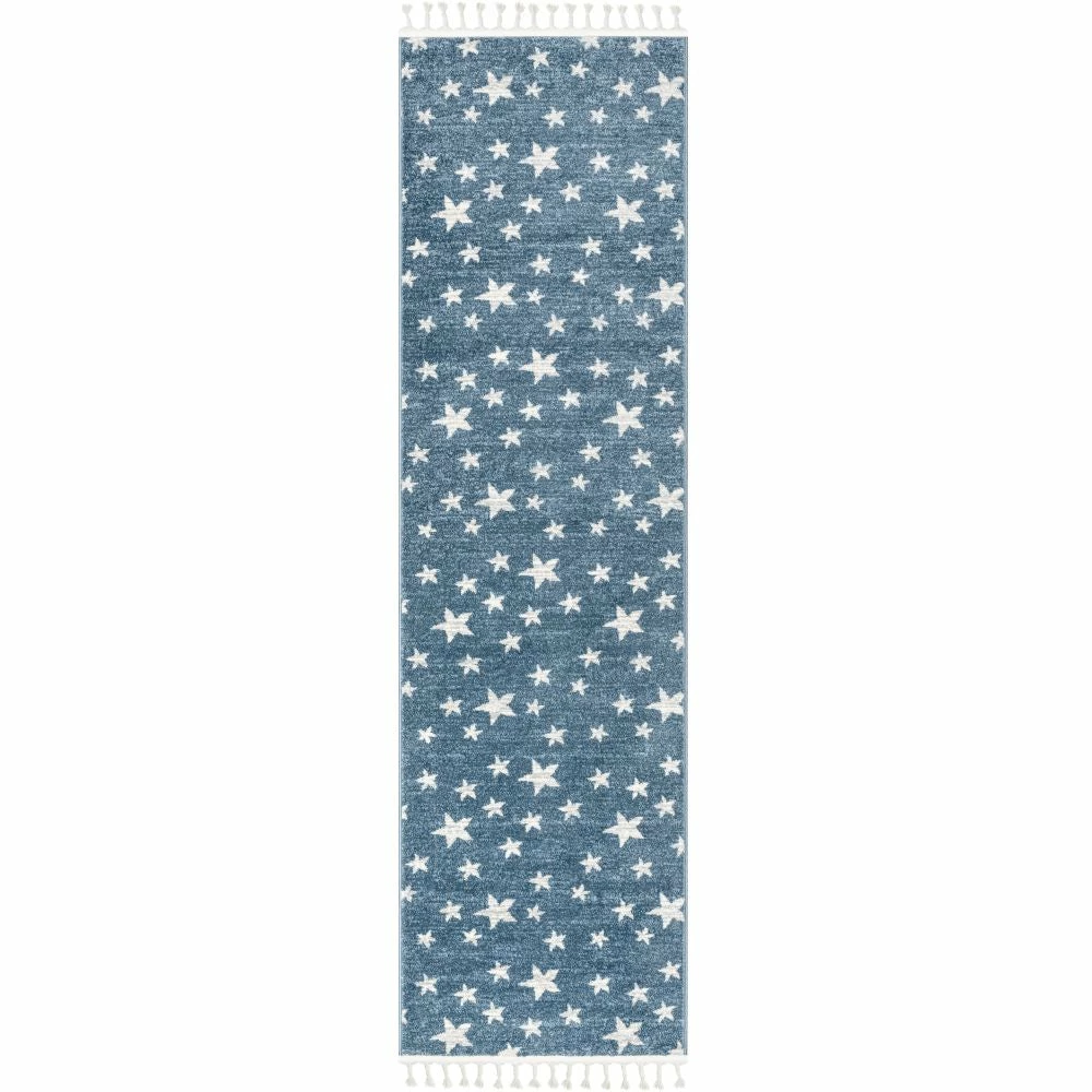 Well Woven Vintage Stars Modern Geometric Blue Kids Rug 19 Well Woven Vintage Stars Modern Geometric Blue Kids Rug