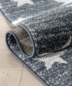 Well Woven Vintage Stars Modern Geometric Grey Kids Rug 22 Well Woven Vintage Stars Modern Geometric Grey Kids Rug