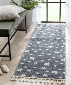 Well Woven Vintage Stars Modern Geometric Grey Kids Rug 29 Well Woven Vintage Stars Modern Geometric Grey Kids Rug