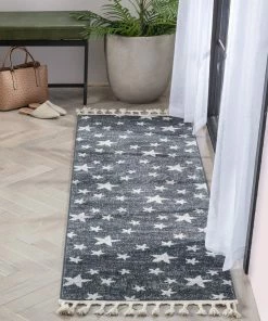 Well Woven Vintage Stars Modern Geometric Grey Kids Rug 27 Well Woven Vintage Stars Modern Geometric Grey Kids Rug