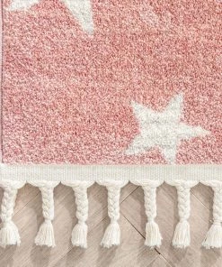 Well Woven Stars Modern Geometric Pink Kids Rug Vintage 20 Well Woven Stars Modern Geometric Pink Kids Rug Vintage
