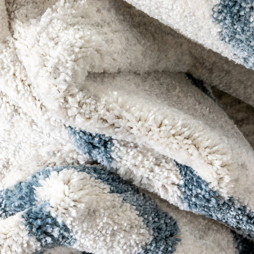 Well Woven Reeve Modern Chevron Zig-Zag Blue Ivory Kids Rug Vintage 5 Well Woven Reeve Modern Chevron Zig-Zag Blue Ivory Kids Rug Vintage