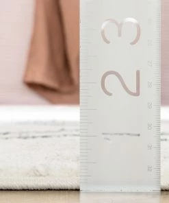 Well Woven Vintage Reeve Modern Chevron Zig-Zag Grey Ivory Kids Rug