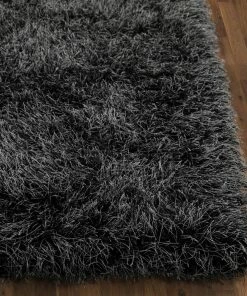 Well Woven Chie Glam Solid Ultra-Soft Black Shag Rug 15 Well Woven Chie Glam Solid Ultra-Soft Black Shag Rug