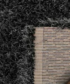 Well Woven Chie Glam Solid Ultra-Soft Black Shag Rug 14 Well Woven Chie Glam Solid Ultra-Soft Black Shag Rug