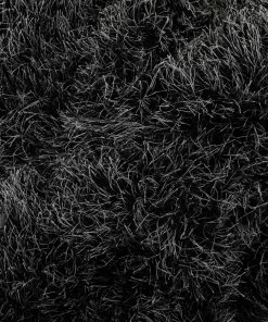 Well Woven Chie Glam Solid Ultra-Soft Black Shag Rug 18 Well Woven Chie Glam Solid Ultra-Soft Black Shag Rug
