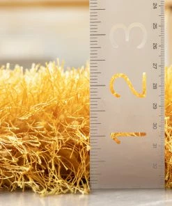 Well Woven Chie Glam Solid Ultra Soft Yellow Shag Rug