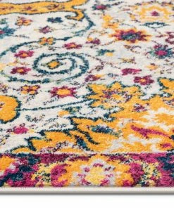 Well Woven Vintage Wonderly Gold Modern Rug