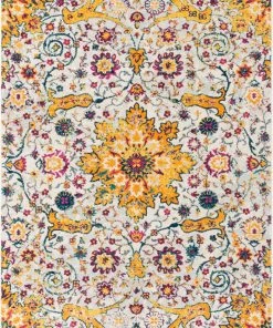 Well Woven Vintage Wonderly Gold Modern Rug