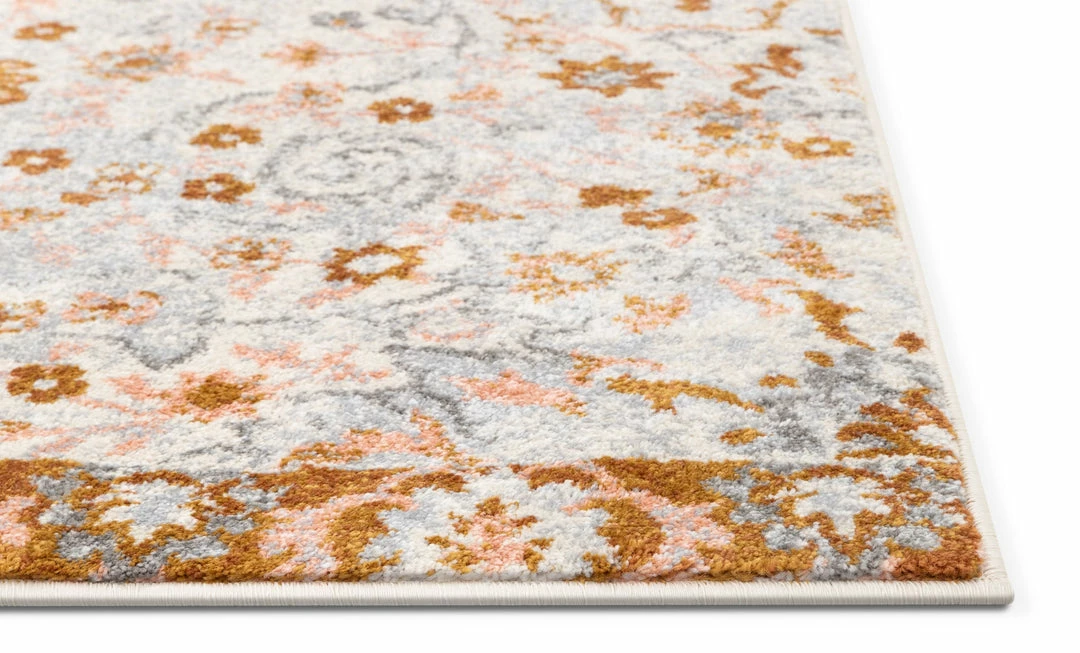 Well Woven Wonderly Grey Copper Modern Rug Vintage 4 Well Woven Wonderly Grey Copper Modern Rug Vintage