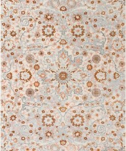 Well Woven Wonderly Grey Copper Modern Rug Vintage