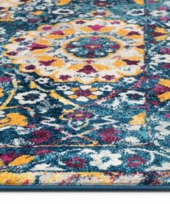 Well Woven Topeka Blue Modern Rug 7'10