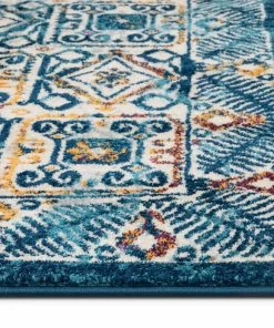 Well Woven Global Kubala Blue Vintage Rug
