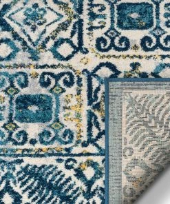 Well Woven Global Kubala Blue Vintage Rug