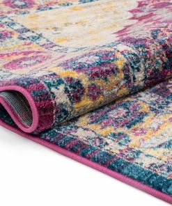 Well Woven Monica Lavender Modern Vintage Rug Global