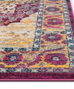 Well Woven Monica Lavender Modern Vintage Rug Global