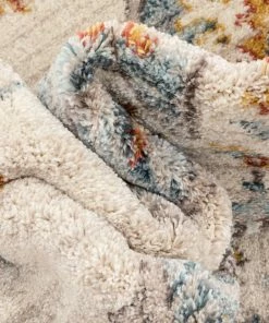 Well Woven Global Bingley Traditional Medallion Pattern Ivory Farmhouse Rug