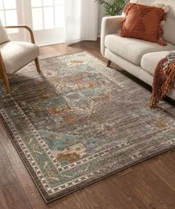 Well Woven Chelsea Blue Vintage Rug