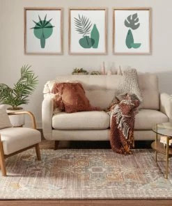 Well Woven Chelsea Blue Vintage Rug