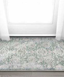 Well Woven Global Sorrenti Blue Vintage Rug