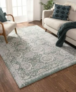 Well Woven Global Sorrenti Blue Vintage Rug