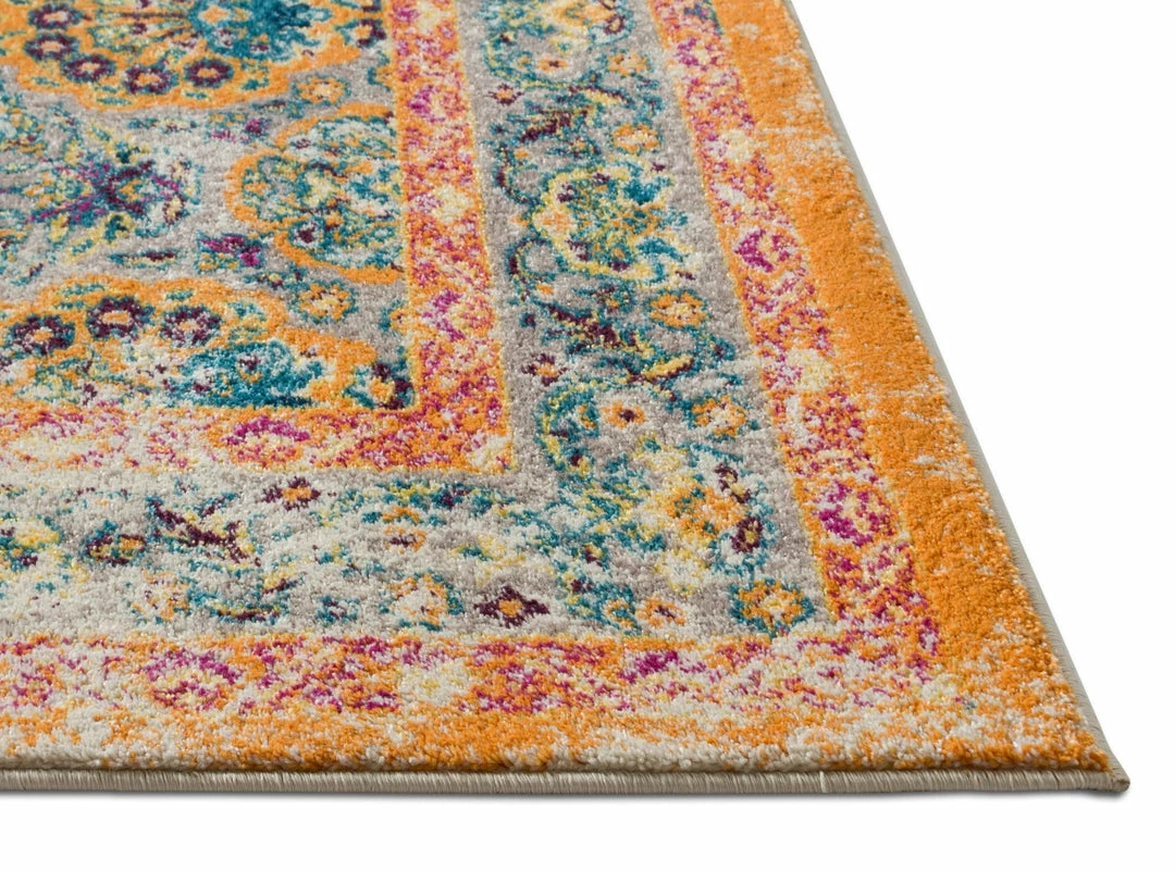 Well Woven Sorrenti Orange Vintage Rug Global 2 Well Woven Sorrenti Orange Vintage Rug Global