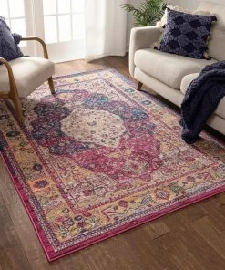 Well Woven Molly Multi Vintage Rug 7'10" X 9'10"