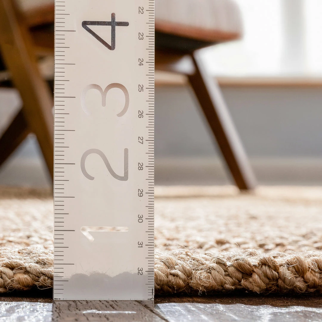 Well Woven Jute + Natural Boucle Hand-Woven Jute Rug Farmhouse Solid Pattern Natural Chunky-Textured Rug 5 Well Woven Jute + Natural Boucle Hand-Woven Jute Rug Farmhouse Solid Pattern Natural Chunky-Textured Rug