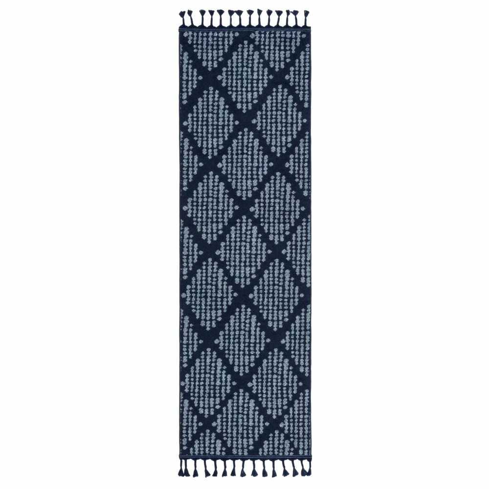 Well Woven Arbor Moroccan Trellis Dark Blue Kilim-Style Rug 13 Well Woven Arbor Moroccan Trellis Dark Blue Kilim-Style Rug