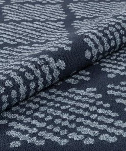 Well Woven Arbor Moroccan Trellis Dark Blue Kilim-Style Rug 20 Well Woven Arbor Moroccan Trellis Dark Blue Kilim-Style Rug