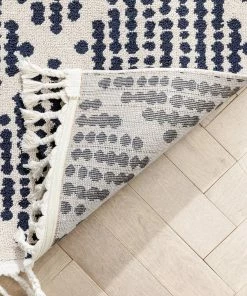 Well Woven Arbor Moroccan Trellis Blue Kilim-Style Rug 16 Well Woven Arbor Moroccan Trellis Blue Kilim-Style Rug