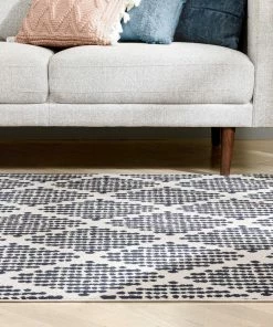 Well Woven Arbor Moroccan Trellis Blue Kilim-Style Rug 19 Well Woven Arbor Moroccan Trellis Blue Kilim-Style Rug