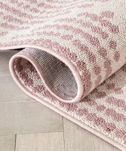 Well Woven Arbor Moroccan Trellis Blush Kilim-Style Rug