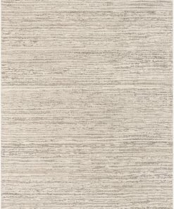 Well Woven Turin Modern Abstract Striation Beige Kilim-Style Rug Global
