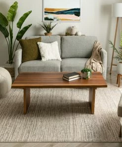 Well Woven Turin Modern Abstract Striation Beige Kilim-Style Rug Global