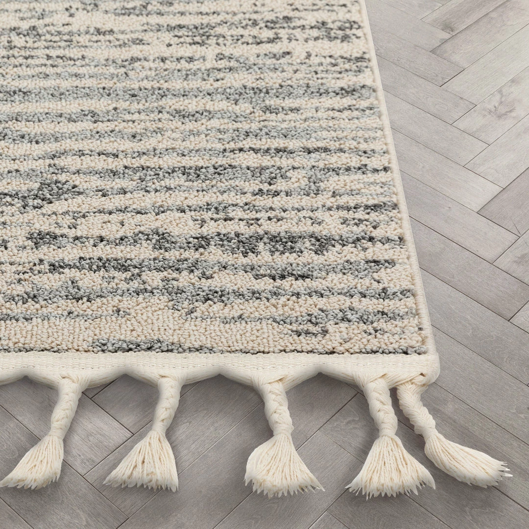 Well Woven Turin Modern Abstract Striation Grey Kilim-Style Rug Global 9 Well Woven Turin Modern Abstract Striation Grey Kilim-Style Rug Global