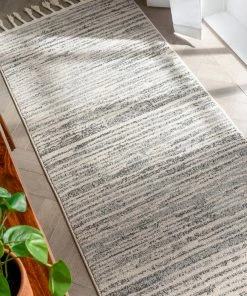 Well Woven Turin Modern Abstract Striation Grey Kilim-Style Rug Global 21 Well Woven Turin Modern Abstract Striation Grey Kilim-Style Rug Global