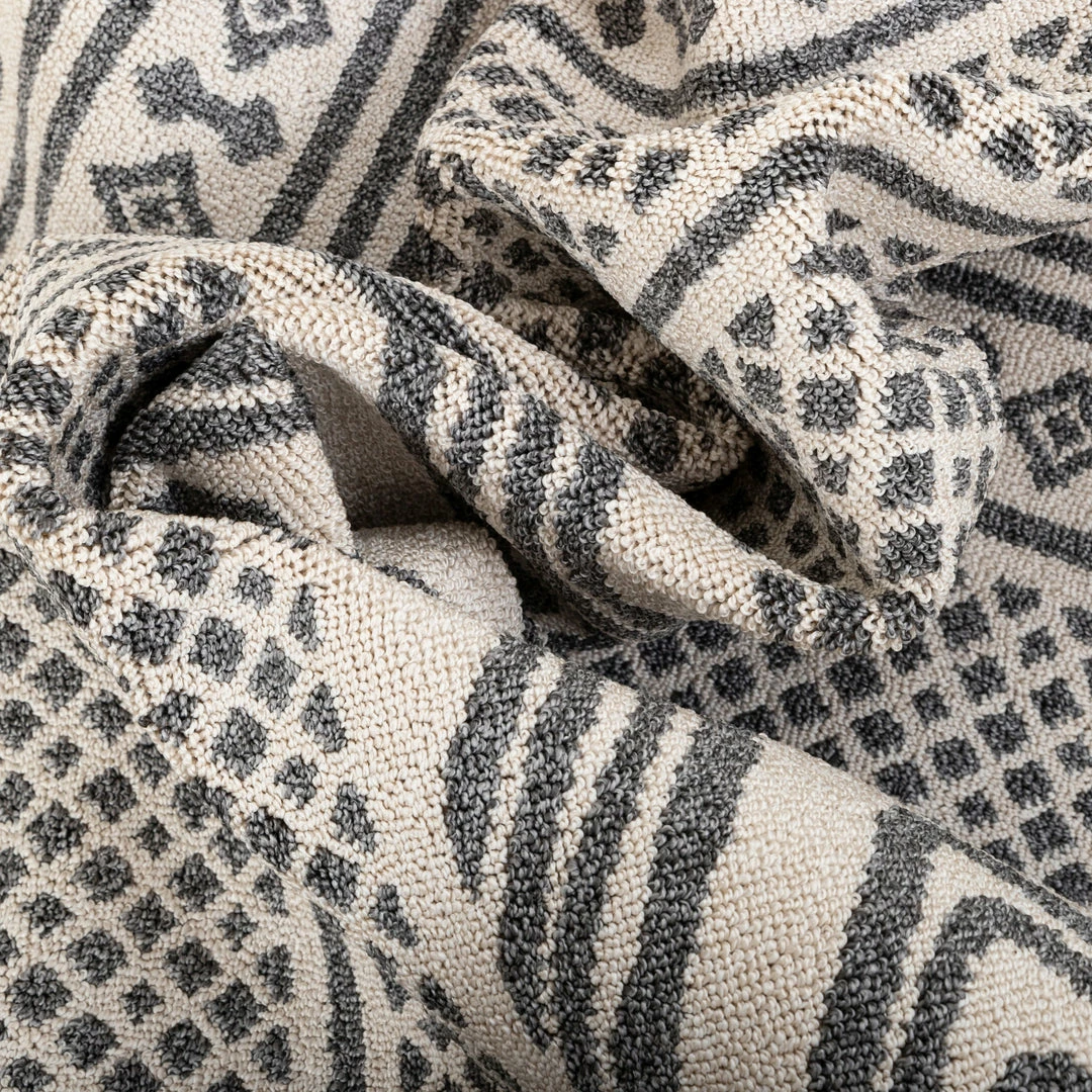 Well Woven Global Cueva Tribal Geometric Grey Kilim-Style Rug 4 Well Woven Global Cueva Tribal Geometric Grey Kilim-Style Rug