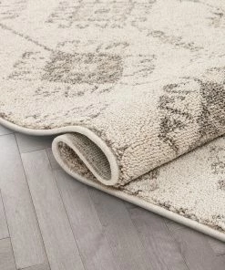 Well Woven Concetta Moroccan Trellis Beige Kilim-Style Rug Global
