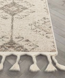 Well Woven Concetta Moroccan Trellis Beige Kilim-Style Rug Global