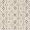 Well Woven Concetta Moroccan Trellis Beige Kilim-Style Rug Global