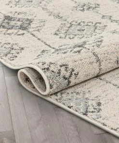 Well Woven Concetta Moroccan Trellis Grey Kilim-Style Rug Global