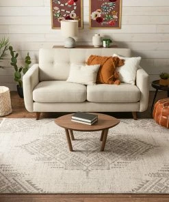 Well Woven Anette Vintage Distressed Medallion Beige Kilim-Style Rug Global 17 Well Woven Anette Vintage Distressed Medallion Beige Kilim-Style Rug Global