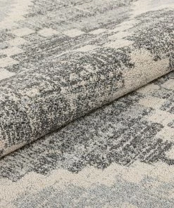 Well Woven Global Juliet Tribal Geometric Diamond Pattern Grey Kilim-Style Rug